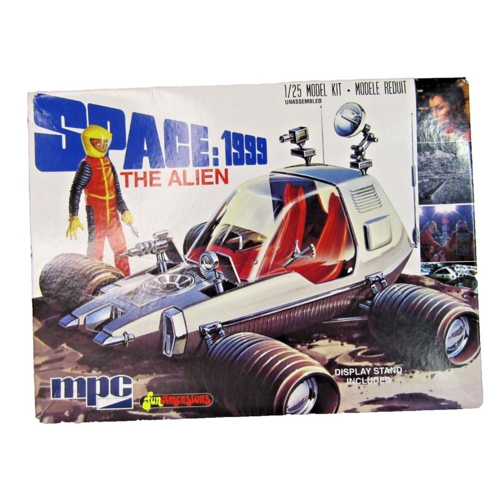FunDimensions 1976 SPACE:1999 The Alien Model Kit Unbuilt 1/26 MPC
